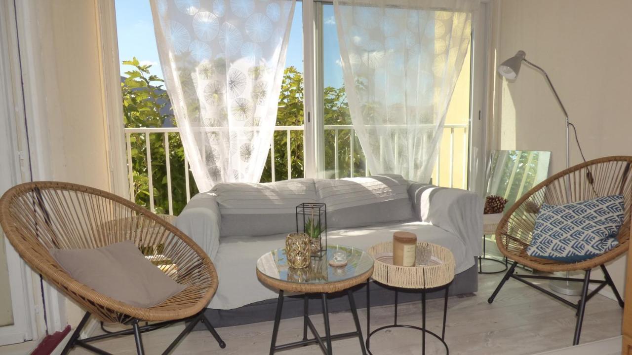 Charmant T2, Cabine, Parking, Les Balcons De La Mediterranee, Narbonne Plage Extérieur photo