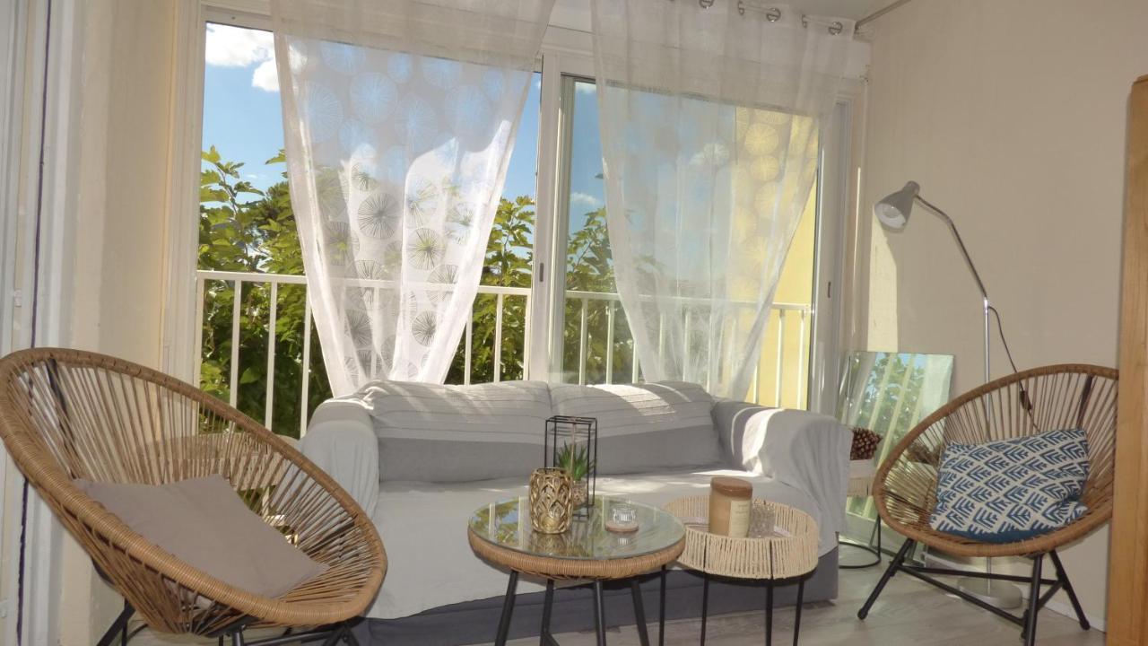 Charmant T2, Cabine, Parking, Les Balcons De La Mediterranee, Narbonne Plage Extérieur photo